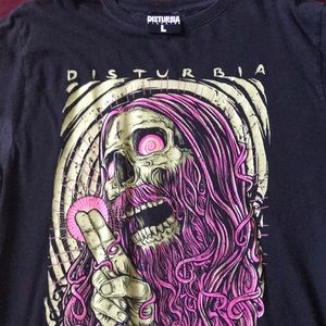 Disturbia Black T shirt “The Christ” edition